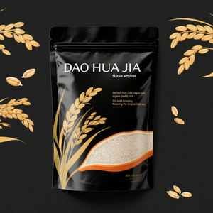 Food Grade Custom Bedrukte Rijstzakken 5Kg 10Kg 25Kg Rijstpakket Plastic Handvat Opstaande Verpakkingszakken - Product Image 1