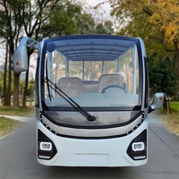 Bus et voiture électriques de tourisme pour 8/11/14 passagers, pour attractions touristiques et écoles