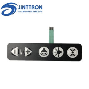 Một Nút Tactile Bàn Phím 1X5 Phím Matrix Kim Loại Dome Chuyển Màng Bàn Phím Nhà Cung Cấp - Product Image 4