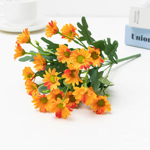 Caliente pequeña flor hogar boda decoración flores al por mayor margaritas artificiales girasol Decoración - Product Image 2