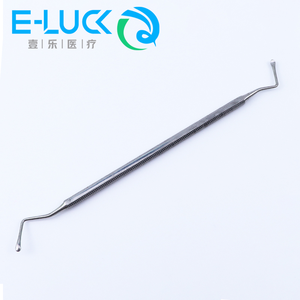 Curette osso dentário em aço inoxidável, instrumentos cirúrgicos de cirúrgica, 1 peça - Product Image 4
