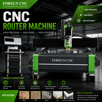 Diskon 45% FORSUN Pabrik Langsung 1325 CNC Router dengan Motor Gir Spindle Tunggal-Mesin Pemotong Pisau Baris Tunggal Harga Terjangkau