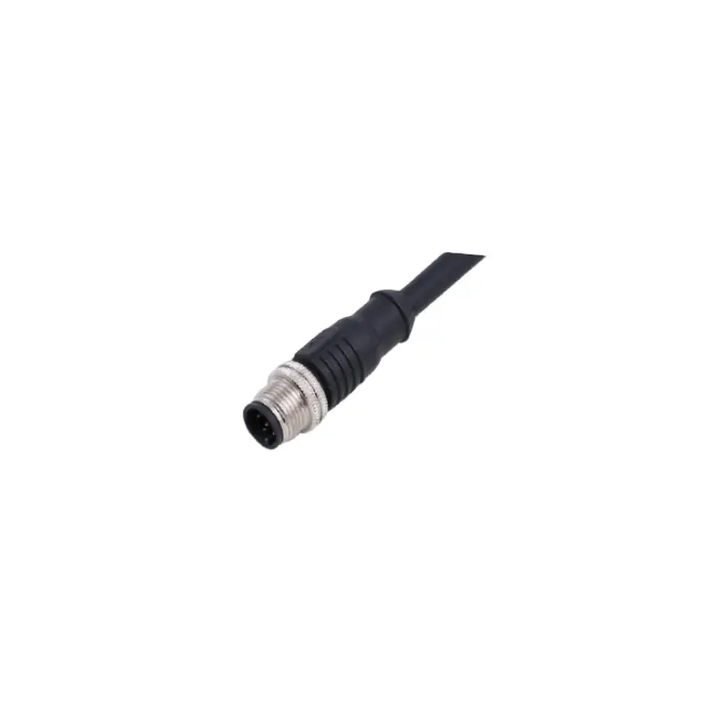 M12 M15 Electrical Connector 2pin F Type Cable Waterproof Connector