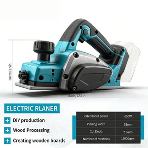 Raboteuse Électrique Sans Fil 18V Sans Balais Robuste pour la Menuiserie Industrielle et les Chantiers de Construction - Product Image 6