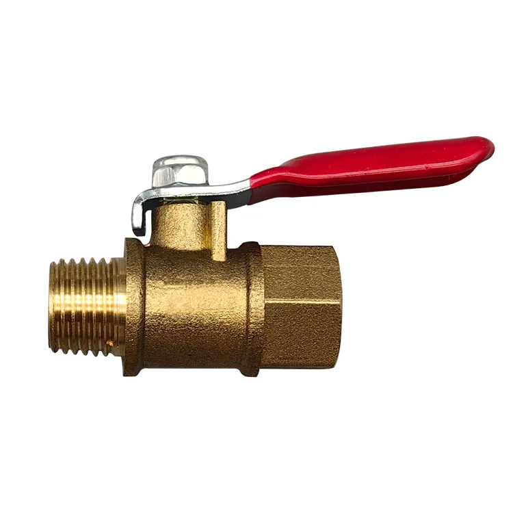 1/4 inch female /male thread Small brass ball valve