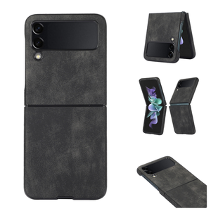 2024 Slim Fit Back Fold Cover para <span class=keywords><strong>Samsung</strong></span> Galaxy Z Flip 3 4 5 6 Funda para teléfono móvil - Product Image 1