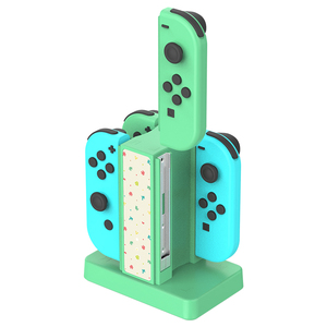 แท่นชาร์จ ABS แบบ4-in-1สำหรับ <span class=keywords><strong>Nintendo</strong></span> <span class=keywords><strong>Switch</strong></span> & แพ็คเกจกล่องควบคุม Joy-Con - Product Image 1