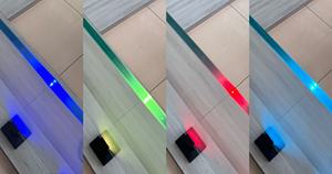 Không Thấm Nước Chiếu Sáng LED Ánh Sáng Màu Sắc Biến Đầy Đủ Thiết Lập Có Sẵn Thép Không Gỉ Kính Không Khung Lan can Spigot Cho Hồ Bơi Hàng Rào - Product Image 5