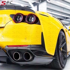 Kit de carrosserie en fibre de carbone sèche SPC 812 pour Ferrari 812 Prepreg Aeokit en fibre de carbone pour 812 Superfast GTS Lip Spoiler Kit - Product Image 5