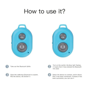 无线智能手机遥控快门相机单脚架自拍棒快门自拍遥控器 - Product Image 6