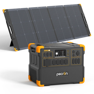 Générateur solaire portable Pecron E3600LFP 3600W, 3072Wh, grande station d'alimentation, contrôleur MPPT, compatible voiture, utilisation domestique et extérieure - Product Image 1