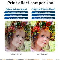Impresora de Inyección de Tinta de Fábrica de 1.6m con 1 Cabezal XP600 I3200 Plotter Máquina de Impresión por Sublimación Impresora Digital