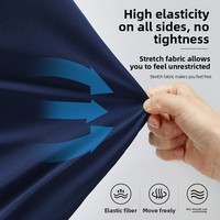 Tenues de travail unisexes à manches courtes en tissu polyester Dobby élastique à séchage rapide pour salles d'opération et cliniques dentaires