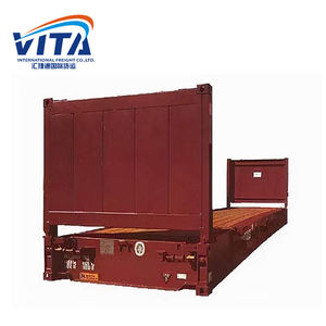 Service d'expédition de conteneurs à support plat en acier Corten de Zhuhai en Chine à <span class=keywords><strong>Karachi</strong></span> - Product Image 2