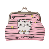 Porte-monnaie mini vintage en PU à fermeture à bouton-pression, motifs animaliers, étui à clés, pour femmes et enfants, cadeau sur le thème des paysages, sur mesure, exclusivité transfrontalière