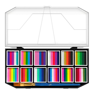 Vente en gros de peinture Bodi peinture à séchage rapide à base d'eau peinture arc-en-ciel Cosplay fête dessin lavable <span class=keywords><strong>visage</strong></span> peinture corporelle - Product Image 2