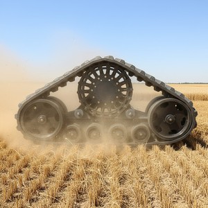 कारखाने प्रत्यक्ष आपूर्ति स्टील त्रिकोण ट्रैक चेसिस रबर ट्रैक चेसिस रबर ट्रैक रूपांतरण किट 7160 8120 7140 - Product Image 1