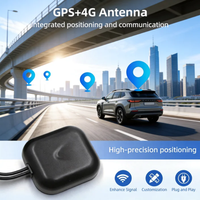 Antena GPS 4G LTE para Rastreo Vehicular, Antena GNSS Activa de Alta Ganancia de 28dBi con Conector Roscado, Compatible con Personalización OEM