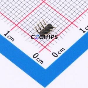 HX PZ1.0-1x4P WZ-AM Pin Header Bent Lead Through Hole,P=1mm Connector 1x4P 1mm Pin Header Right Angle Insert - Product Image 1