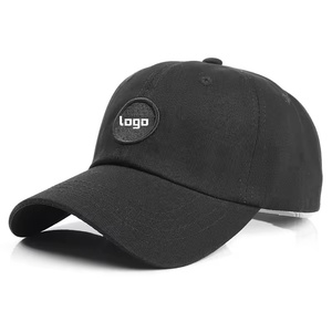 Custom Blank Unstructured Baseball Cap Solid Color Twill Soft Top <b>Dad</b> Hats 3D Embroidery Cotton Adjustable Sports Cap - Product Image 1