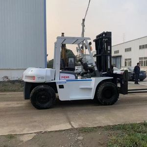 2019 TCM 7 Ton carrello elevatore originale motore Diesel giapponese robusto telaio eccellente durata-lungo carrello elevatore a combustione interna - Product Image 3