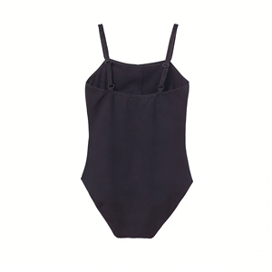 Maillot de Ballet para Niñas con Detalle Fruncido en la Parte Delantera, Traje de Danza para Niños, Tirantes Finos Ajustables, Ropa de Danza - Product Image 2