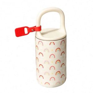 Vaso Térmico de Acero Inoxidable 316 con Asa y Logotipo Personalizado - Taza de Oficina Portátil de Alta Calidad para Exteriores - Product Image 2