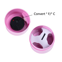 Support de colle pour cils en plastique avec logo personnalisé, pot de rangement pour extensions de cils et adhésif