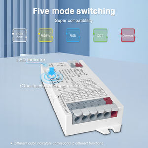 Memori kegagalan daya 5050 SMD FCOB <span class=keywords><strong>PWM</strong></span> Series Max 20A <span class=keywords><strong>RGB</strong></span> RGBW RGBCCT Zigbee 5In1 pengontrol <span class=keywords><strong>LED</strong></span> - Product Image 3