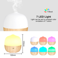 Humidificateur d'aromathérapie à brume froide électrique à la maison 7 couleurs Led veilleuse diffuseur d'arôme d'huile essentielle à ultrasons