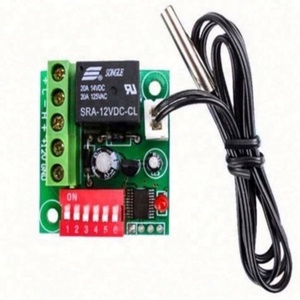 Dc 12V sưởi ấm kỹ thuật số làm mát nhiệt + thăm dò 20-90 độ điều khiển nhiệt độ - Product Image 1