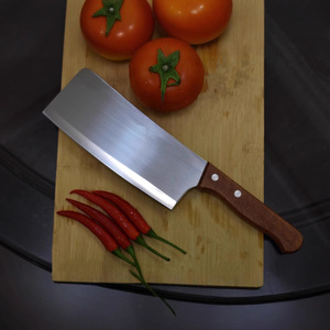 Slicing Knife Stainless Steel 8-9.9 In Hand Forged Wooden Handle For Home Use - Product Image 1