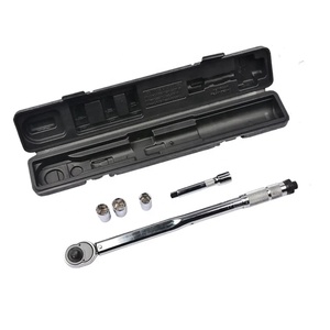 Clé dynamométrique à cliquet pré-ajustée 1/2" 28-210 Nm, jeu de 5/7 pièces avec bouton de déverrouillage rapide - Product Image 3