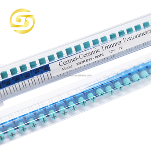 ตัวต้านทานปรับค่าได้แบบมีฝาปิด รุ่น 3323P-EY5-103TR  3323P 103 <span class=keywords><strong>10K</strong></span> โอห์ม 10KR โพเทนชิโอมิเตอร์ปรับค่าได้ - Product Image 3
