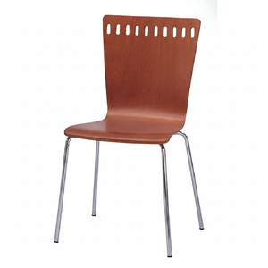 เก้าอี้รับประทานอาหารแบบวางซ้อนกันได้สำหรับห้องครัวดีไซน์ทันสมัยหรูหราส่งตรงจากผู้ผลิต - Product Image 1