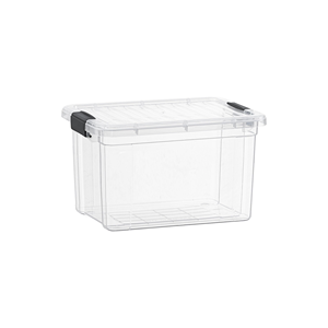 Classic Design Plastic <b>Clear</b> Plastic Storage <b>Container</b> 10L Polypropylene Storage Boxes with Lid - Product Image 1