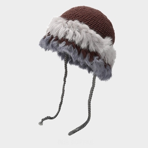 <span class=keywords><strong>Bonnet</strong></span> d'hiver pour <span class=keywords><strong>femme</strong></span>, style <span class=keywords><strong>péruvien</strong></span>, avec couvre-oreilles, en sherpa, pour le ski et la neige - Product Image 3