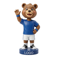 Usine de figurines personnalisées : production de mascottes animales et de figurines d'ours en peluche, idéales pour les souvenirs de compétition