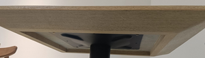 Plateau de table en bois commercial avec surface ignifuge, design moderne et minimaliste pour la restauration et les meubles de café - Product Image 4