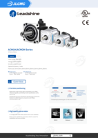 Moteur servo JLCMC Leadshine ACM1H-0604 400W à inertie élevée, type standard sans frein, pour équipement d'automatisation