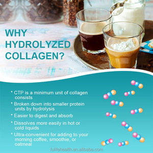 Collagen Powder Collagen Supplement Peptides Powder for Beauty Marine Organic Hydrolyzed Collagen Powder Gummies <strong>Drink</strong> Capsules - Product Image 3