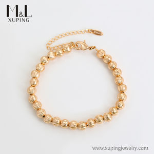 ML87707 XUPING ML магазин высококачественных импортных ювелирных изделий из Китая 18-каратного золотого цвета ожерелье и браслет тяжелый комплект ювелирных изделий - Product Image 2