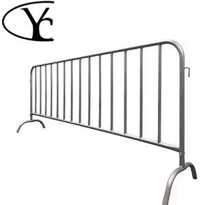 Barrera de control de multitudes a prueba de herrumbre YC Barreras de control de multitudes de alta seguridad Barrera de estacionamiento de acero resistente a la intemperie - Product Image 1