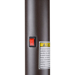 Ost-<span class=keywords><strong>sombrilla</strong></span> de seguridad para exteriores, poste de <span class=keywords><strong>sombrilla</strong></span> <span class=keywords><strong>con</strong></span> cuentas de lámpara solar que agita la mano, para patio y playa - Product Image 2