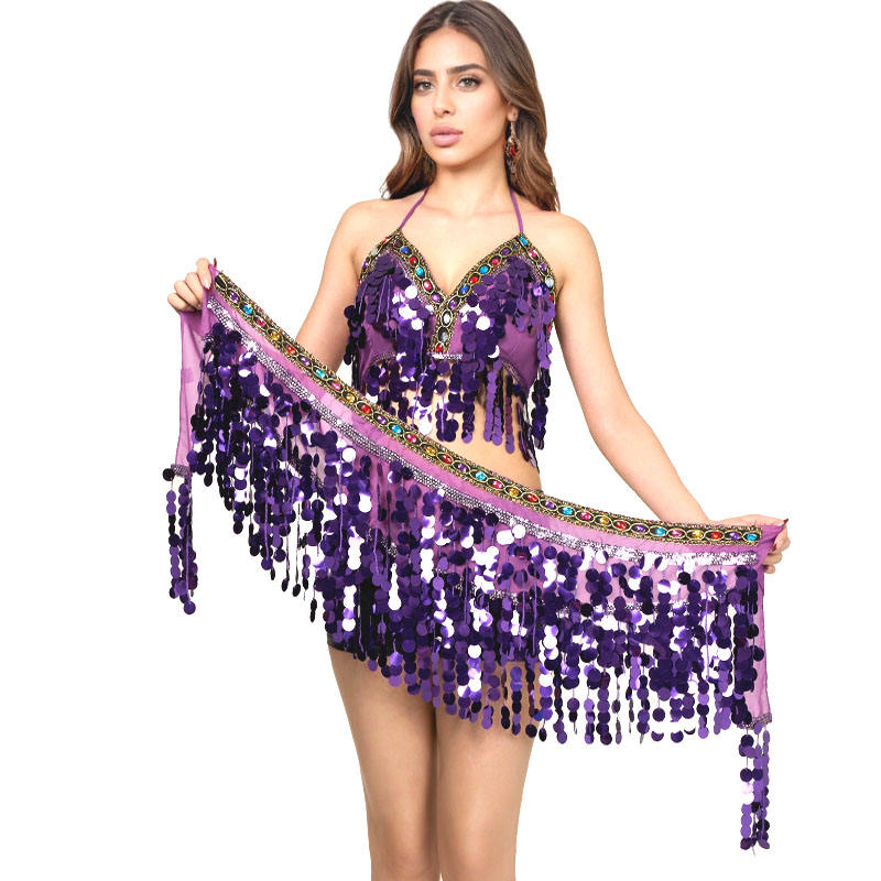 Sexy Music Festival Stage Dance Performance Show Sequin Tassel