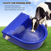 Abreuvoirs pour bétail en plastique, abreuvoirs automatiques à flotteur pour bovins, vaches, chevaux, réservoirs d'eau pour bétail