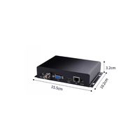 Décodeur multi-protocoles Smart 4K TV H.265 H.264 SDI VGA pour entrée IP