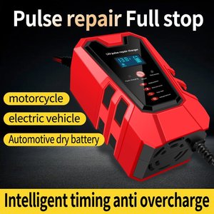 <span class=keywords><strong>Chargeur</strong></span> de batterie <span class=keywords><strong>portable</strong></span> 12V haute qualité pour voiture, <span class=keywords><strong>moto</strong></span> et vélo électrique – Réparateur de batterie automatique 12V - Product Image 4