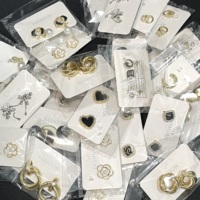 1000 Estilos Diferentes de Aretes de Moda Chapados en Oro de 18K, Pendientes de Acero Inoxidable para Mujer, Arracadas