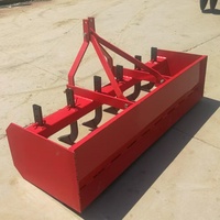 Tracteur de vente chaude Niveleur de terre monté à 3 points-Grattoir de boîte et grattoir de sol à lame de niveleuse